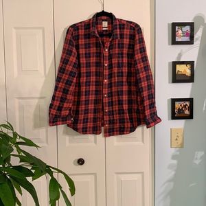 Plaid Button Down